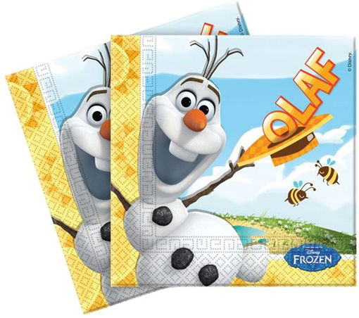Picture of OLAF SUMMER TWO-PLY PAPER NAPKINS 33 X 33CM - 20PK